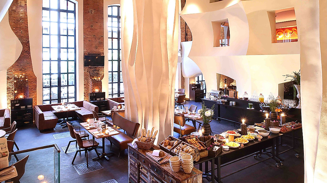 EAST Hotel Hamburg: Frühstückssaal