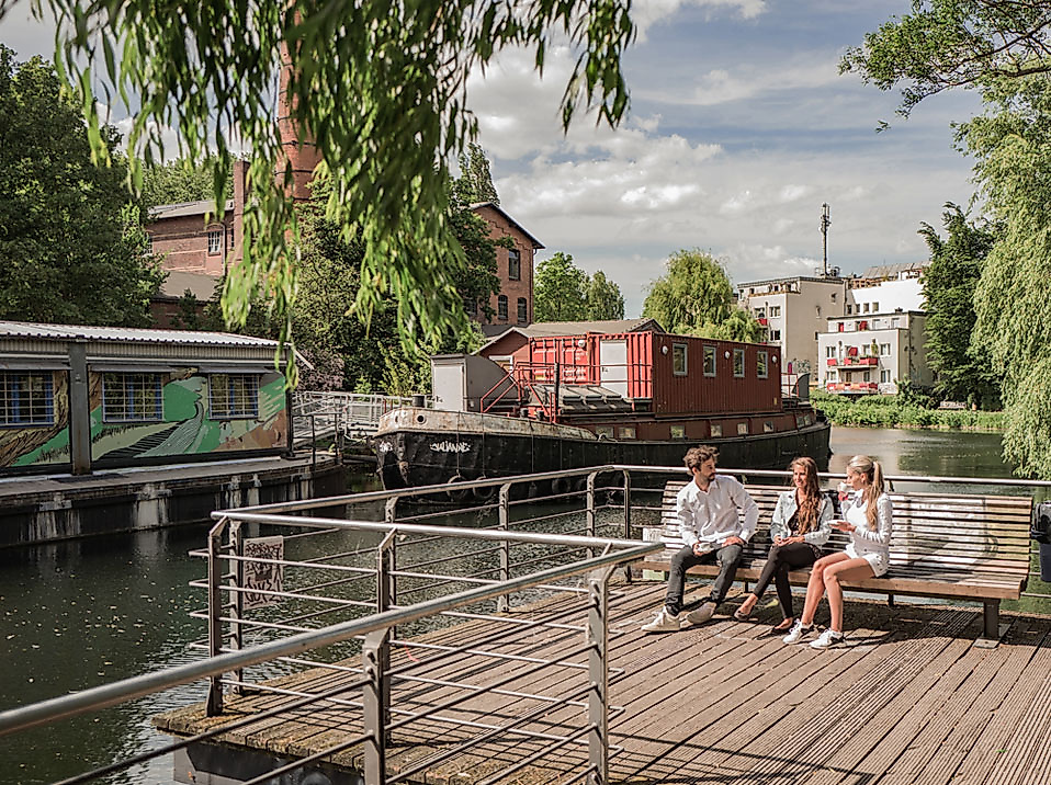 Mittagspause in Wilhelmsburg in Hamburg