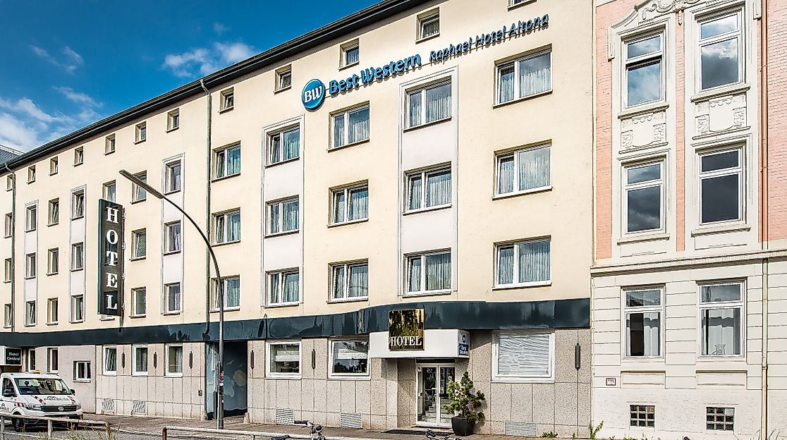 Best Western Raphael Hotel Altona Hamburg: Außenansicht
