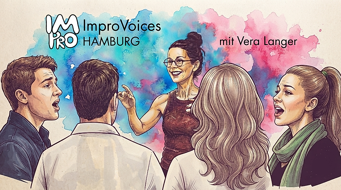 Vocal Painting & ImproVoices: Erschaffe Klang ohne Noten mit Vera Langer!