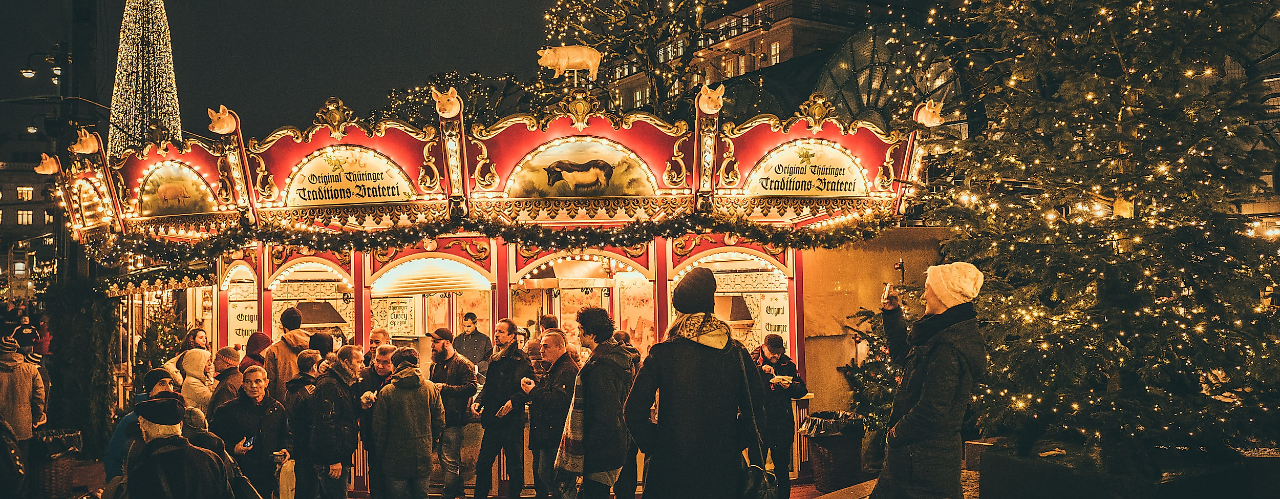Weihnachtsmarkt Rathausmarkt Hamburg