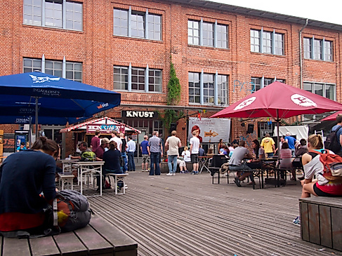 Lattenplatz am Knust