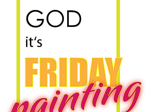 thank_god_its_friday_painting