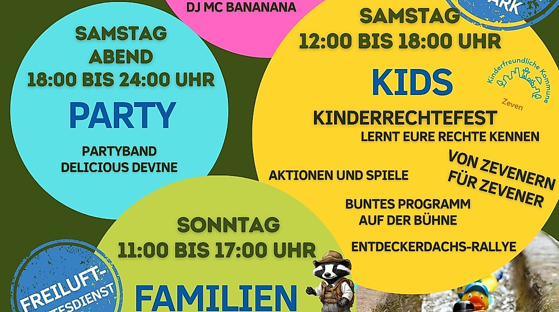 Flyer Stadtparkfest Entwurf 2