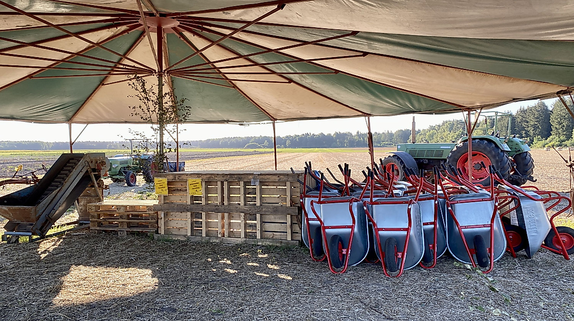 Auf dem Kartoffelfest bei Müden (Örtze) in der Südheide