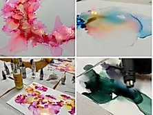 Drink&Paint Alkohol Ink Workshop