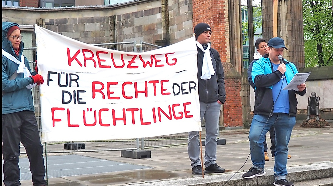 Kreuzweg für die Rechte der Flüchtlinge 2025