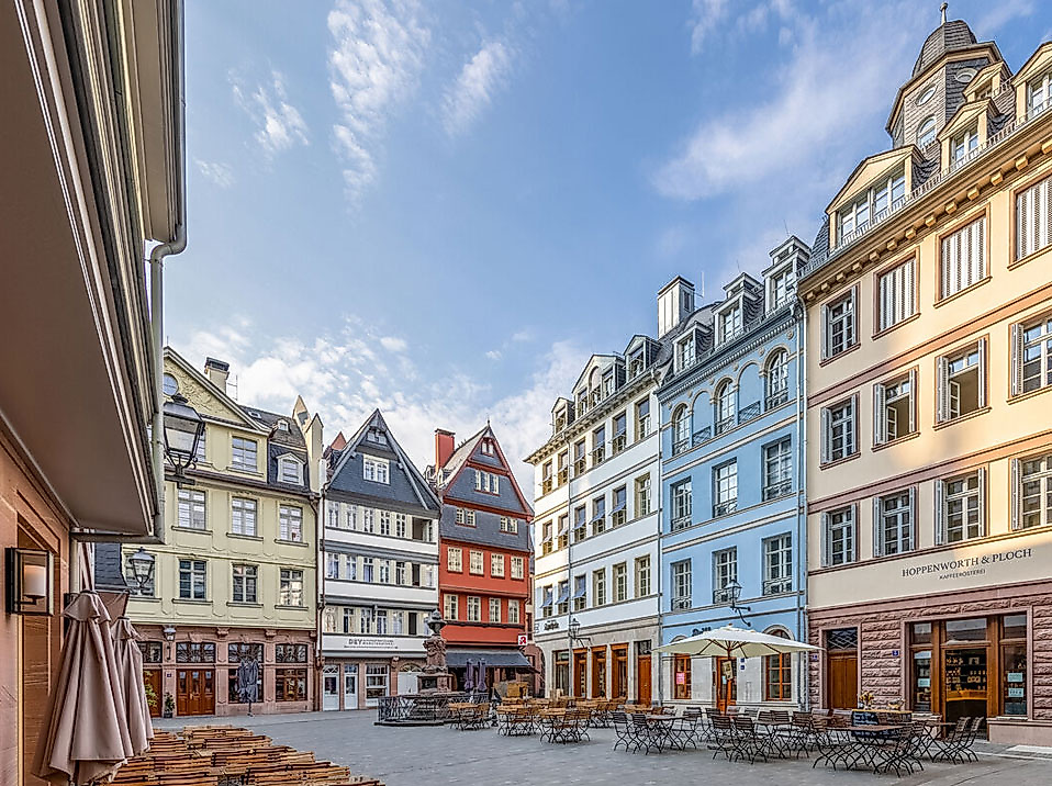 Hühnermarkt in der Neuen Altstadt Frankfurt/Main