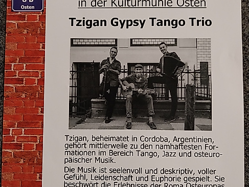 Tzigan Gypsy Tango Trio 19.07.2025