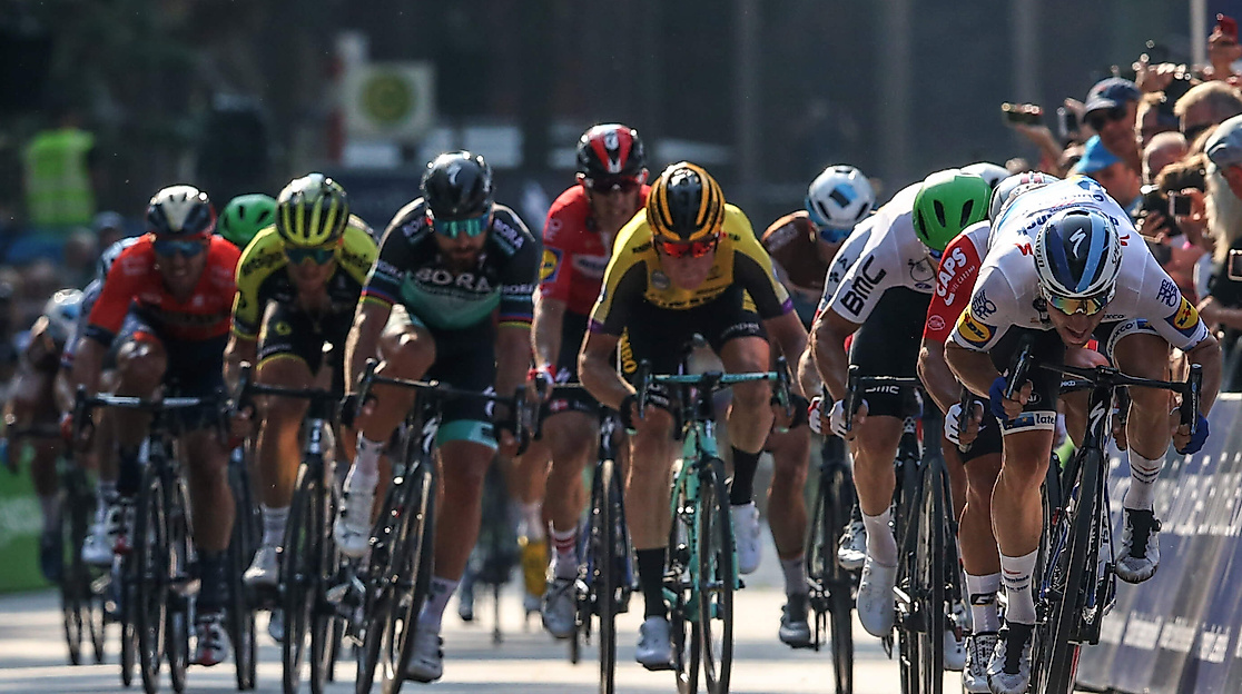 Endsprint der Elite auf der Mönckebergstraße