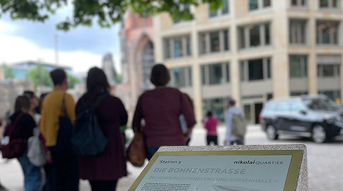Infotafel Bohnenstrasse