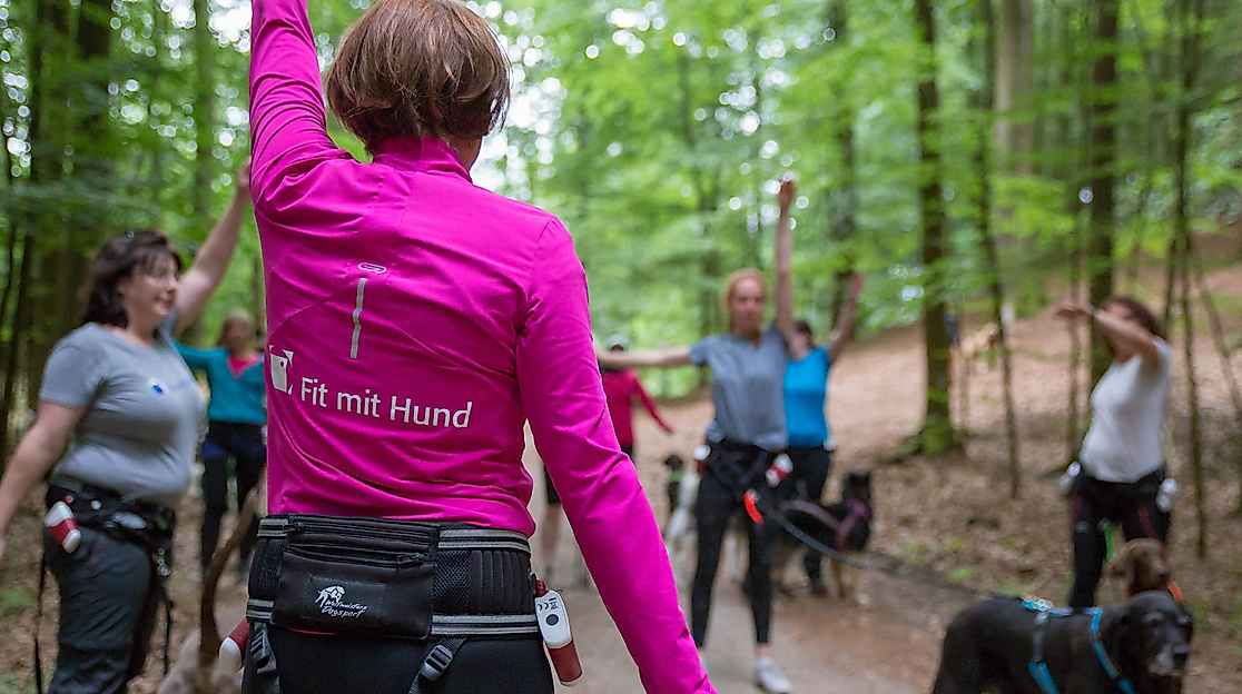 Fit mit Hund