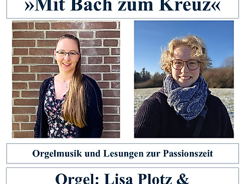 Plakat zur Abendmusik in der Adventskirche am 27.3.2026