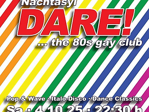 DARE! Banner - 4.10.2025 - Nachtasyl - Thalia Theater - Hamburg
