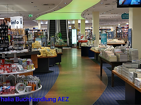 Die Thalia Buchhandlung im Alster-Einkaufszentrum