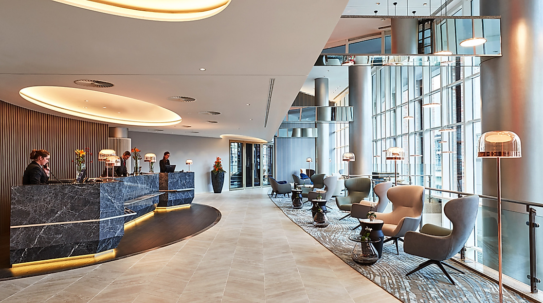 Steigenberger Hotel Hamburg: Lobby