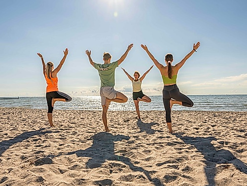 Sport: Yoga mit Sabine Matzen