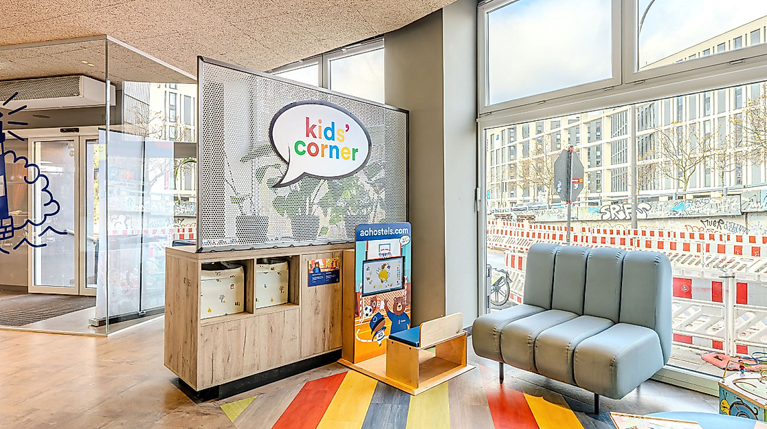 Hotel A&O Hamburg Hauptbahnhof: Kids corner