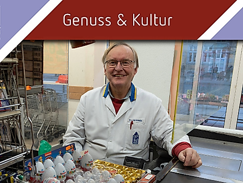 Genuss & Kultur mit Zeitzeuge Ernst-Joachim Petersen vom ehemaligen EDEKA Wist am Sande