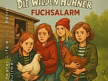 Die wilden Hühner geben Fuchsalarm