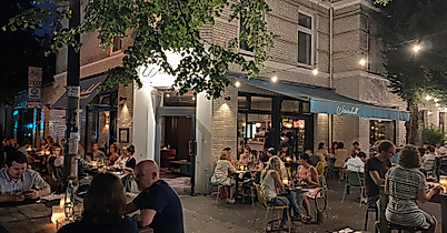 Terrasse Witwenball