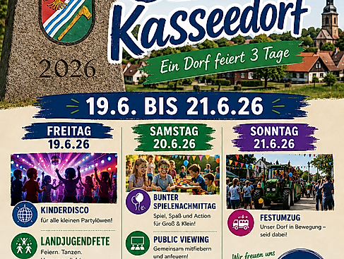 825 Jahre Kasseedorf