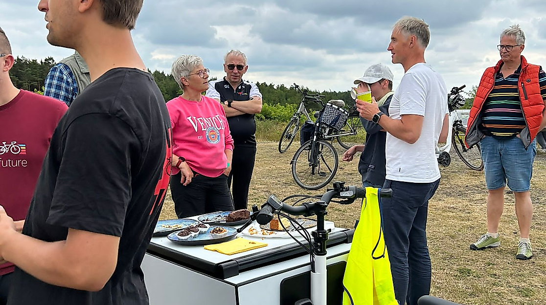 Kuchen Radtour in den Küstenheiden