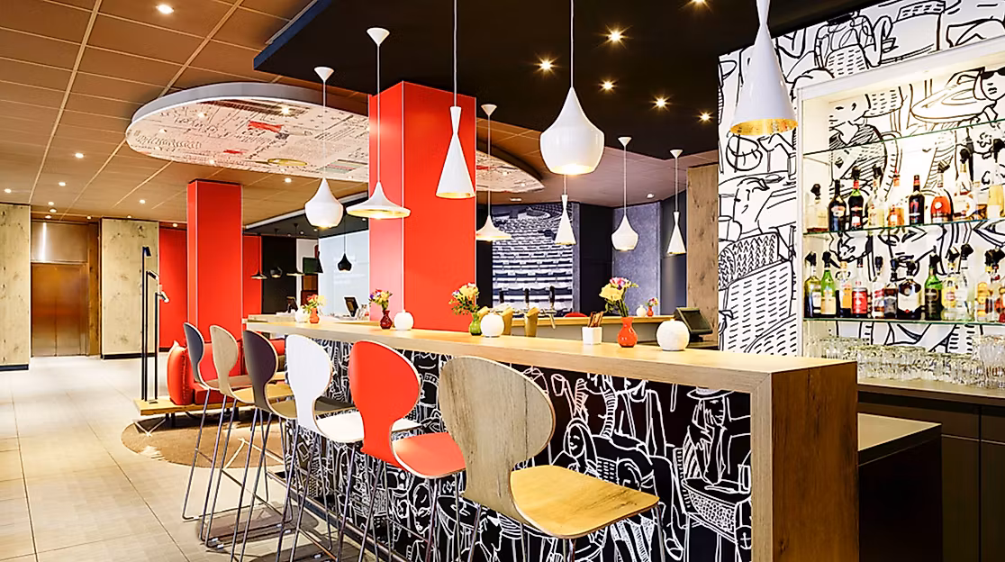 Hotel ibis Hamburg Alster Centrum: Bar