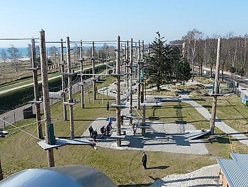 Kletterpark geöffnet