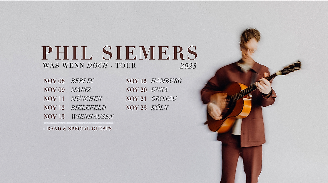 Phil Siemers - Was wenn doch - Tour 2026