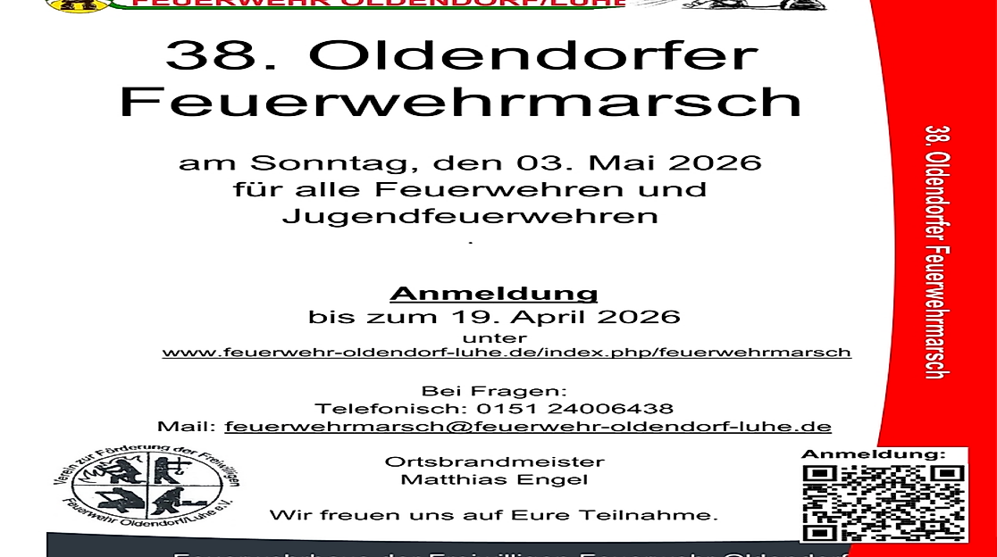 38. Feuerwehrmarsch Oldendorf/Luhe