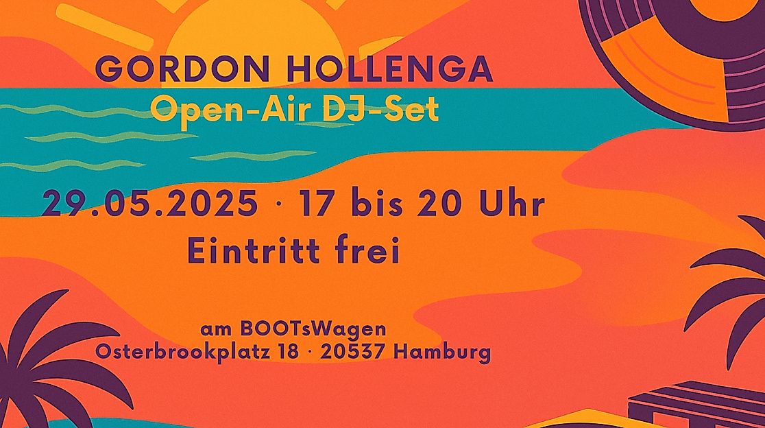 Gordon Hollenga Open Air DJ Set 29 05 2025