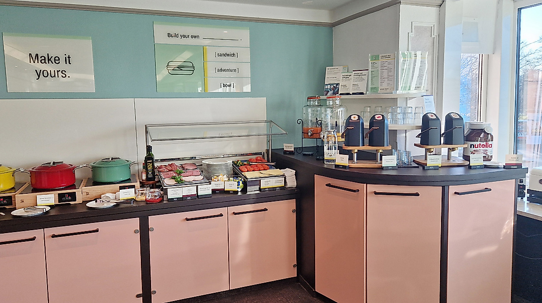 Garner Hotel Hamburg - Wandsbek: breakfast