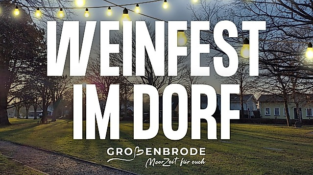 Weinfest im Dorf