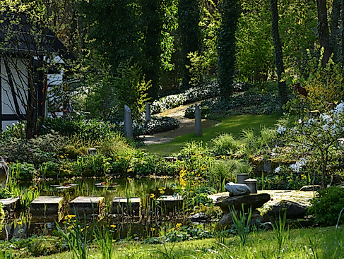 Gartenöffnung, Landschaftsgarten