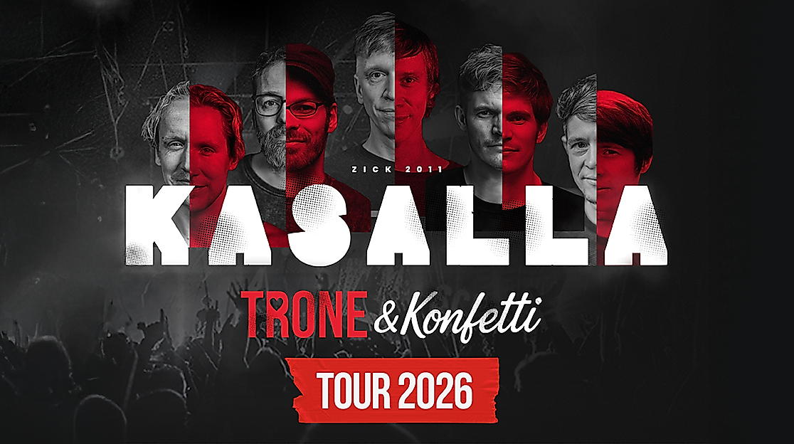 Kasalla - Trone & Konfetti Tour 2026