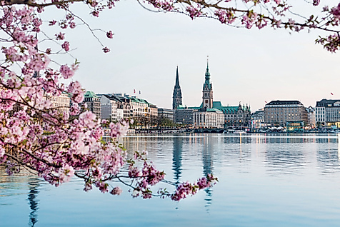 Spring in Hamburg