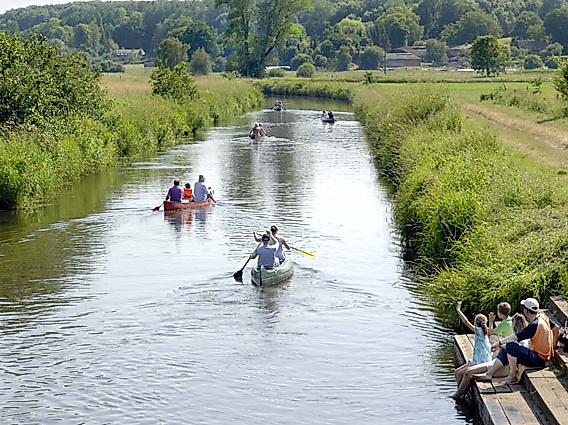 Paddle tour of the Alster canals