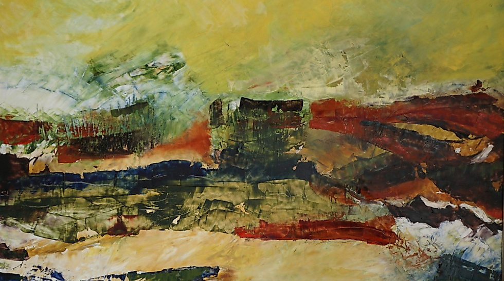 Öl auf Leinen, 60 x 80 cm