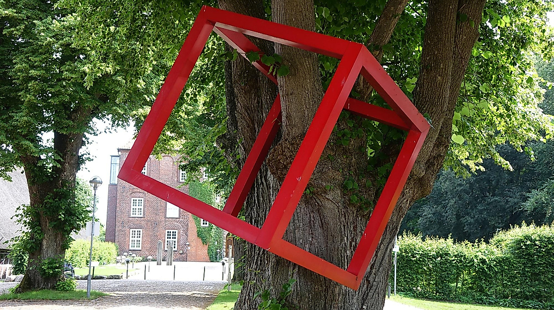 Kunstspaziergang im Park