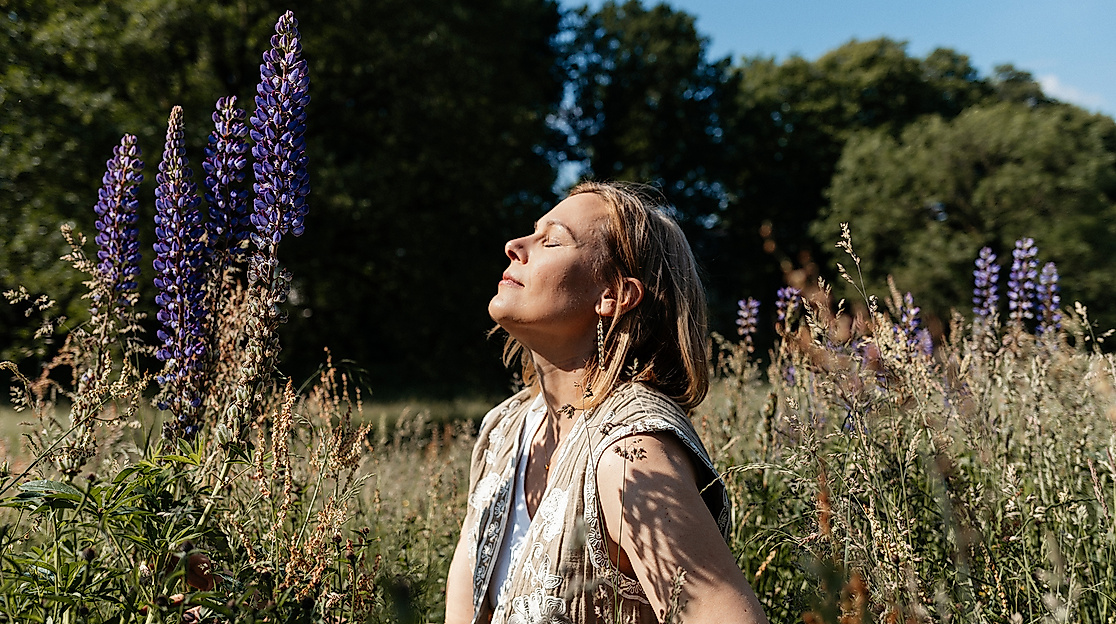 Waldbaden zur Sommersonnenwende in Hamburg