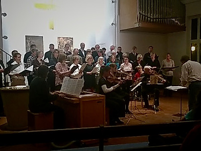 Chormusik im Gottesdienst am Ewigkeitssonntag in der Kapelle Holstenkamp