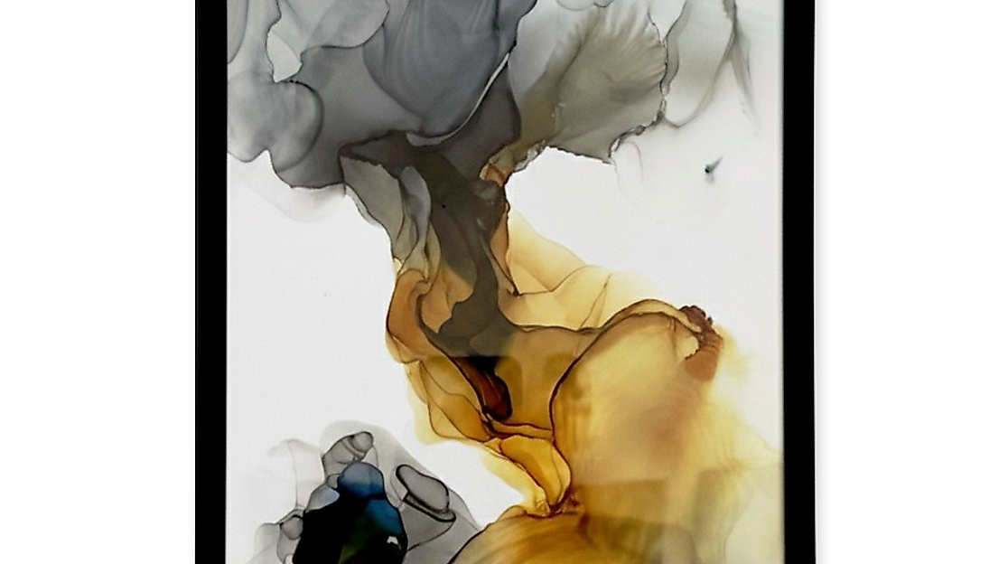Alcohol Ink Kunstwerk Produkt