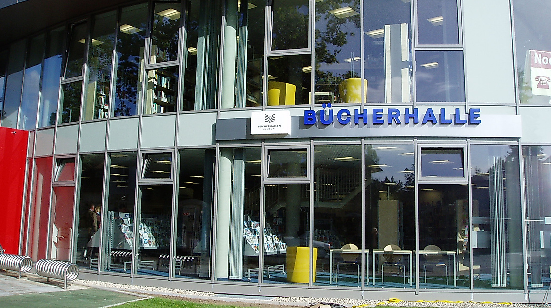 Die Bücherhalle Rahlstedt