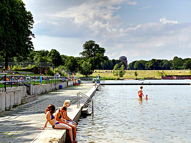 Sommerfreibad Stadtparksee