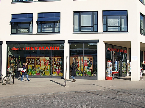 Die Buchhandlung HEYMANN Blankenese