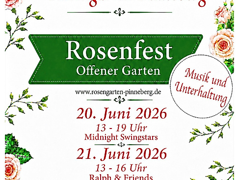 Rosenfest Plakat