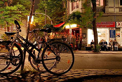 Altona bei Nacht
