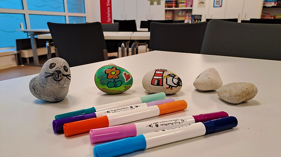 Workshop: Küstensteine bemalen