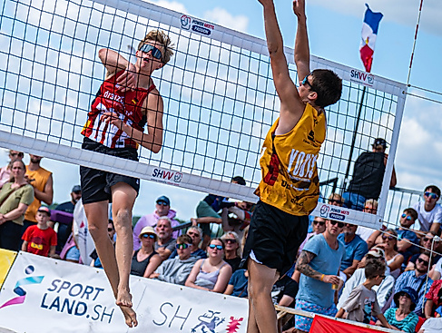 Blockaction am Center Court